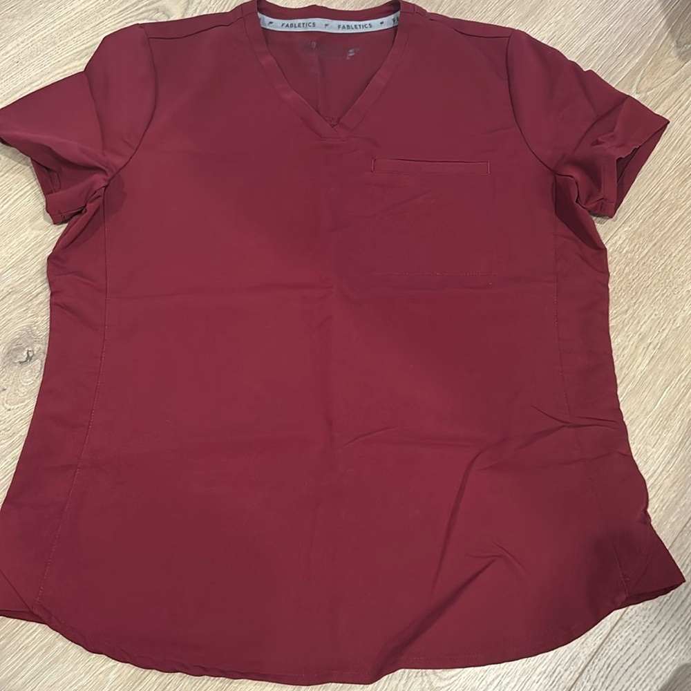 Maroon Fabletics Scrubs